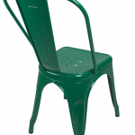 Yeşil Tolix Sandalye - Ölçü:Genişilik: 44 cmYükseklik: 87 cmOturum Yüksekliği: 45 cmDerinlik: 45 cm